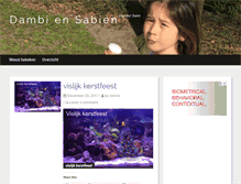 Tablet Screenshot of dambi.nl
